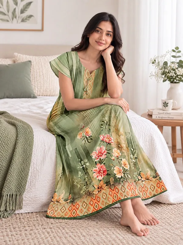 Didi_Nightwear_Digital_Alpine_Printed_Fancy_Sleeve_nighty
