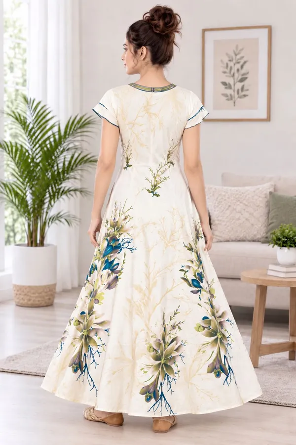 Didi_Nightwear_Women�s_Rayon_Satin_Printed_Night_Gown_with_Frill_Sleeves