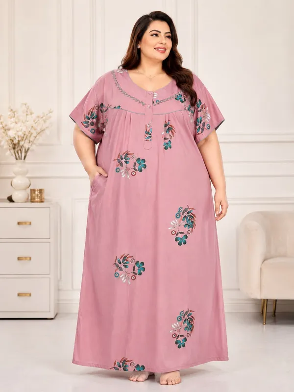 Plus_Size_Printed_Nighty_for_Women_�_Comfortable_Nightwear,