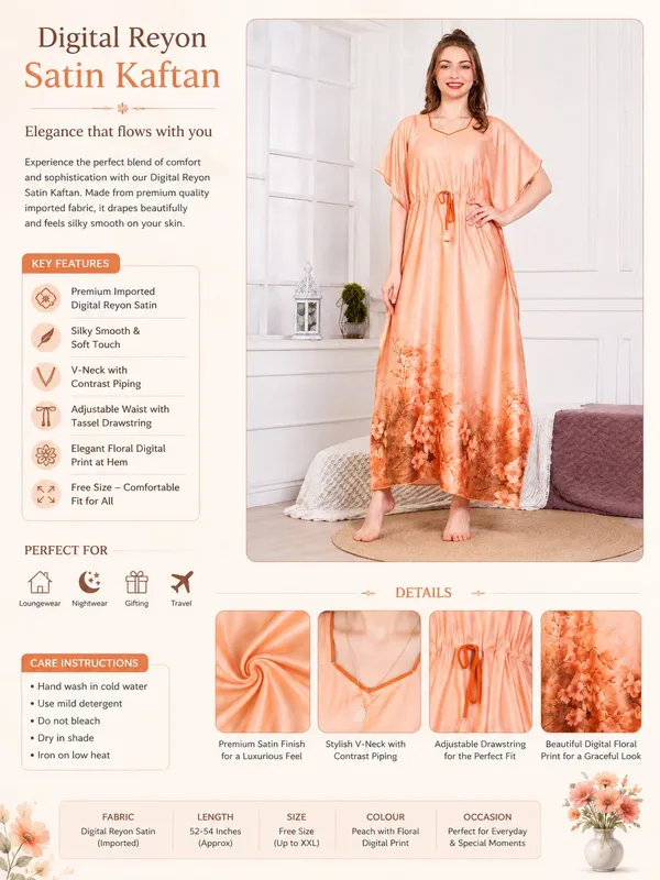 Women�s_Premium_Rayon_Satin_Kaftan_Nighty_�_Floral_Printed_Nightwear
