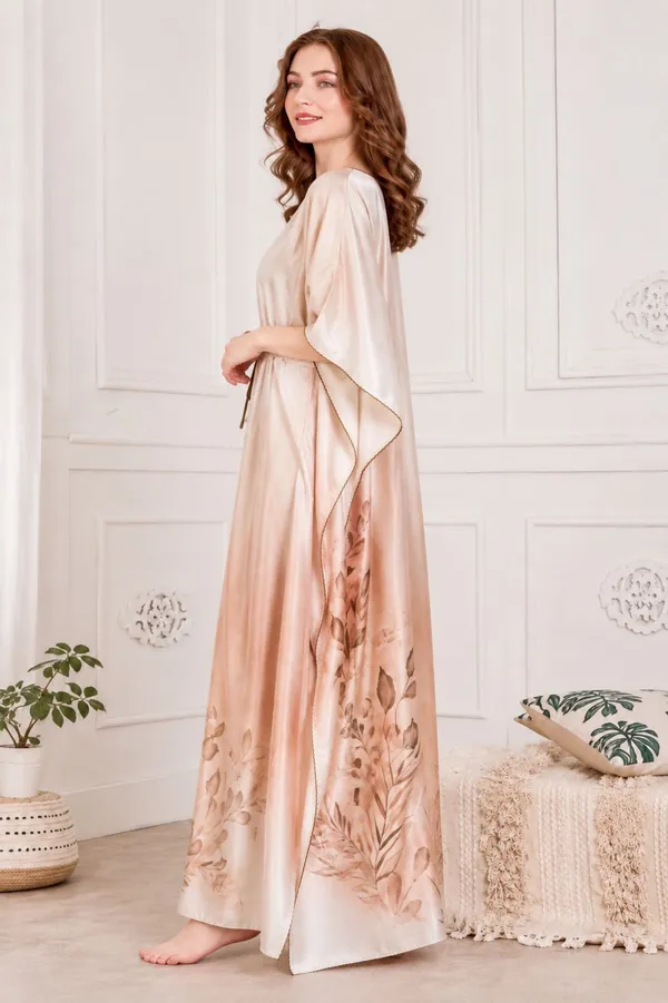 Women�s_Premium_Rayon_Satin_Kaftan_Nighty_�_Floral_Printed_Nightwear