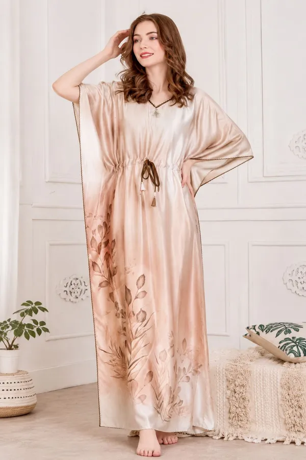 Women�s_Premium_Rayon_Satin_Kaftan_Nighty_�_Floral_Printed_Nightwear