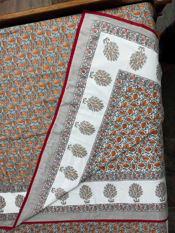 Terracotta_Floral_Cotton_Comforter_Set_with_Bedsheet_–_4_PC_Double_Bed