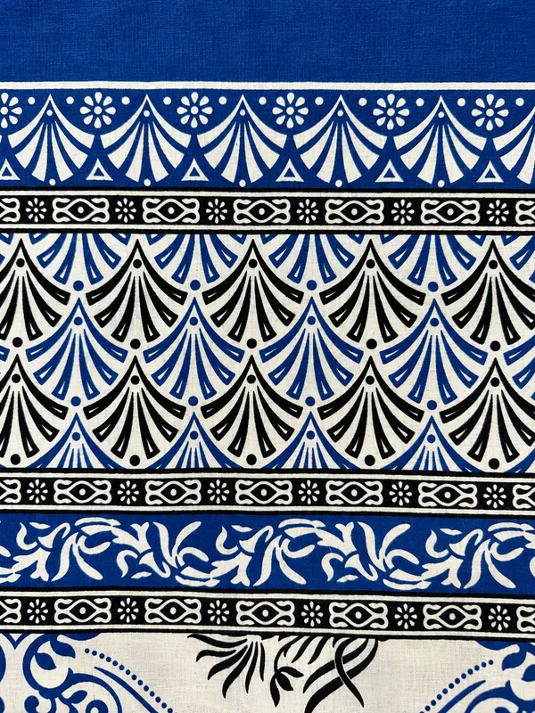 Blue_Botanical_Block_Print_Single_Bedsheet_with_Pillow_Cover_–_60_×_90_Inches