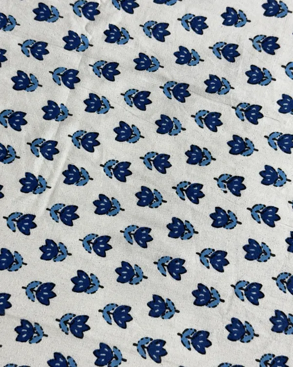 Blue_Floral_Printed_Cotton_Bedsheet_Set_with_2_Pillow_Covers_|_Elegant_Handblock_Style_Bedding_Set