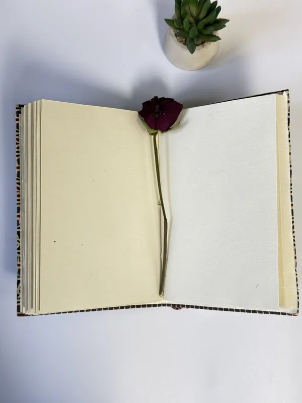 Handmade_Cotton_Fabric_Cover_Diary_with_Ethnic_Block_Print_Stripes_|_Eco-Friendly_Handmade_Paper_Notebook_|_Sustainable_Journal