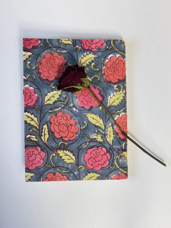Handmade_Cotton_Fabric_Cover_Diary_with_Floral_Print_|_Eco-Friendly_Handmade_Paper_Notebook_|_Sustainable_Journal