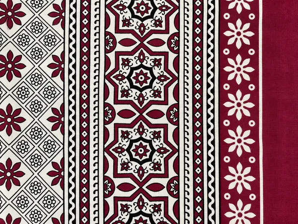 Maroon_Floral_Geometric_Print_Single_Bedsheet_with_1_Pillow_Cover