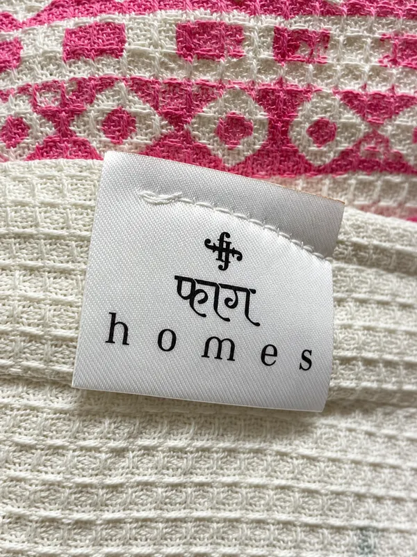 Pink_Elephant_Hand_Block_Print_Kids_Bathrobe