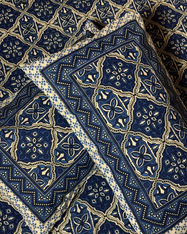 Premium_Blue_Floral_Printed_Cotton_Bedsheet_Set_with_2_Pillow_Covers_|_Soft_Breathable_Double_Bed_Bedding_Set_|_Ethnic_Pattern_Home_Decor