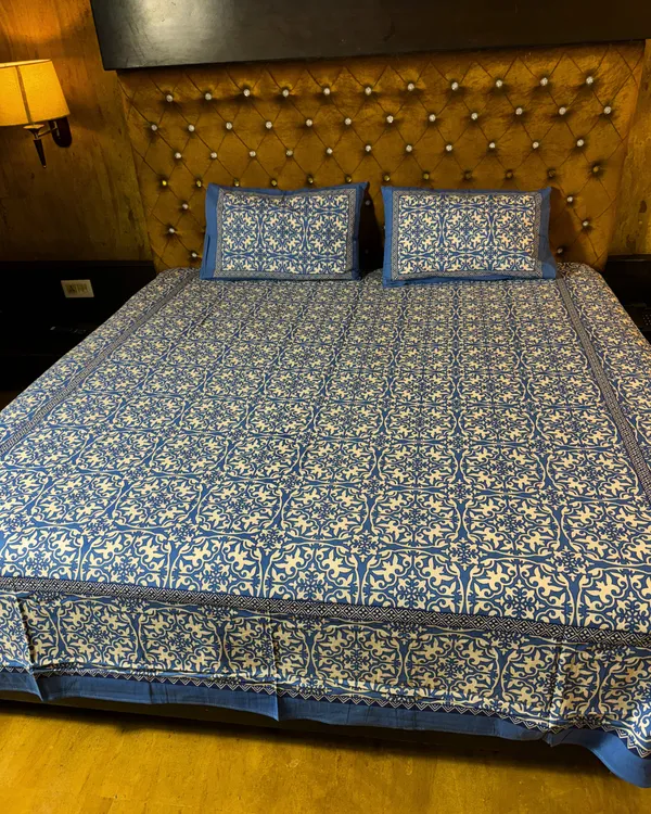 Royal_Blue_Ethnic_Printed_Cotton_Bedsheet_Set_with_2_Pillow_Covers_|_Premium_Double_Bed_Bedding_|_Soft_Breathable_Designer_Bedsheet