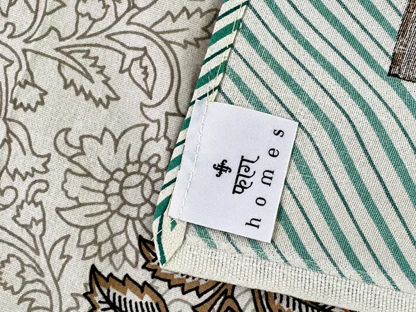 Teal_Green_Floral_Geometric_Print_Single_Bedsheet_with_1_Pillow_Cover
