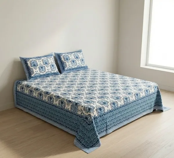 Neelkamal_Royal_Print_Double_Bedsheet_And_Two_Pillow_Covers
