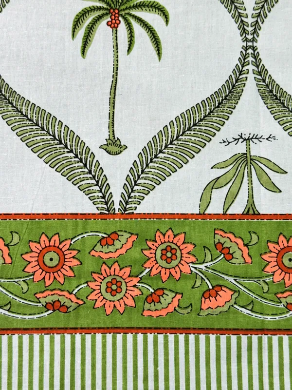 Floral_Printed_100%_Cotton_Single_Bedsheet_�_60�90_Inches
