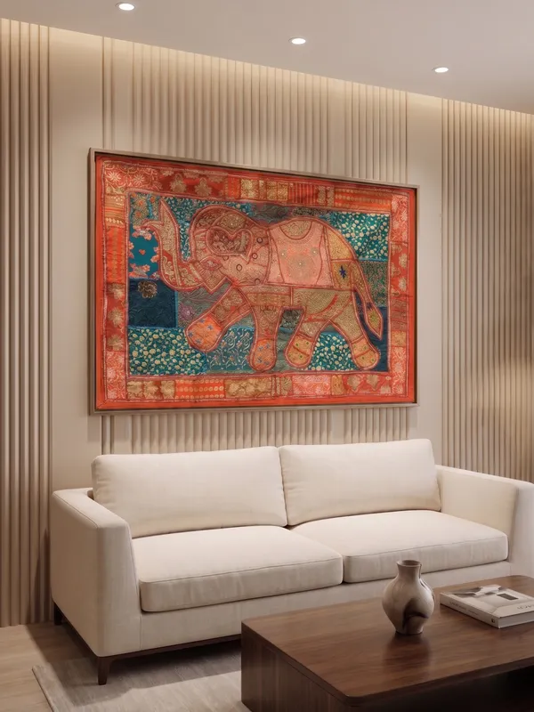 Royal_Elephant_Embroidered_Tapestry_Wall_Hanging_|_Handmade_Patchwork_Vintage_Bohemian_Tapestry_|_Indian_Decorative_Textile_Art