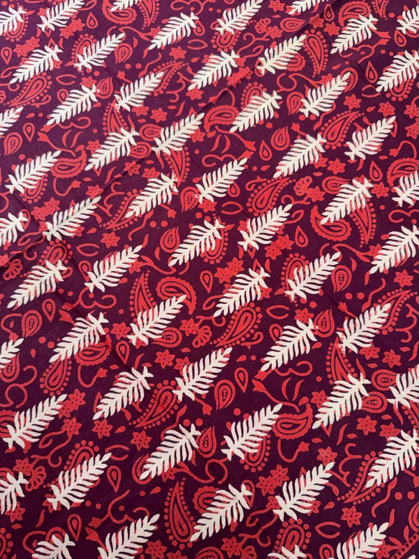 Maroon_Paisley_Printed_Single_Bedsheet_with_Pillow_Cover_–_60_x_90_Inch