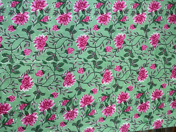 Mint_Green_Floral_Printed_Single_Bedsheet_with_Pillow_Cover_–_60_x_90_Inch
