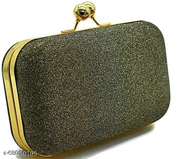 Metallic_Polyurethane_Clutch_For_Women