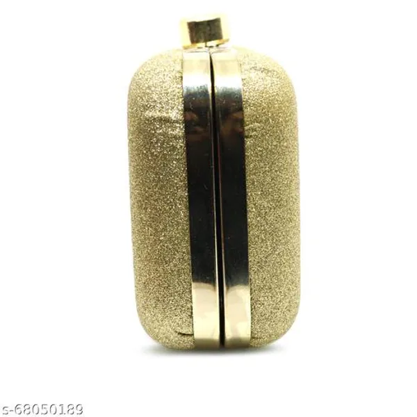 Yellow_Polyurethane_Clutch_For_Women
