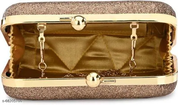 Brown_Polyurethane_Clutch_For_Women