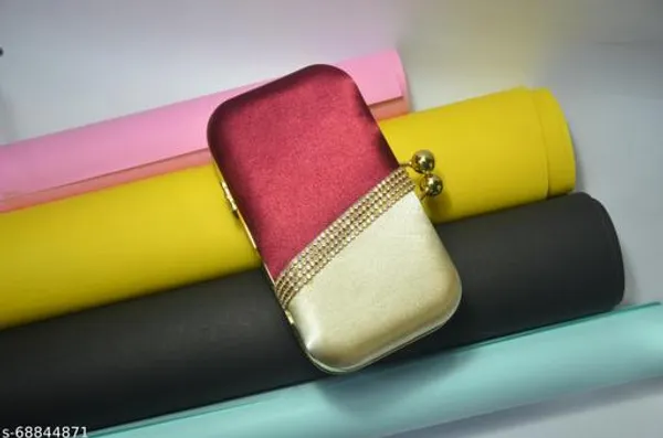 Multicolor_Rubber_Clutch_For_Women