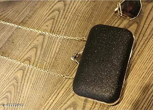 Black_Polyurethane_Clutch_For_Women