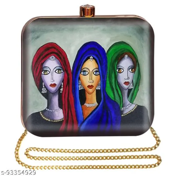 Multicolor_Polyurethane_Hand_Purse_For_Women