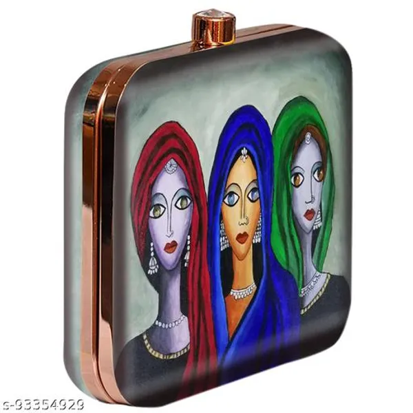Multicolor_Polyurethane_Hand_Purse_For_Women