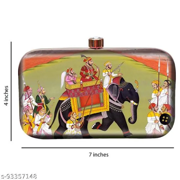 Multicolor_Polyurethane_Hand_Purse_For_Women