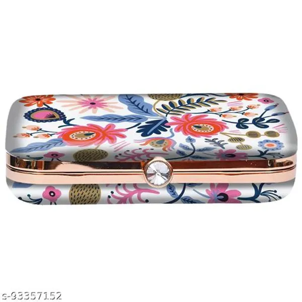 White_Polyurethane_Clutch_For_Women