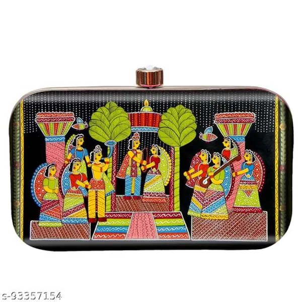 Black_Polyurethane_Clutch_For_Women