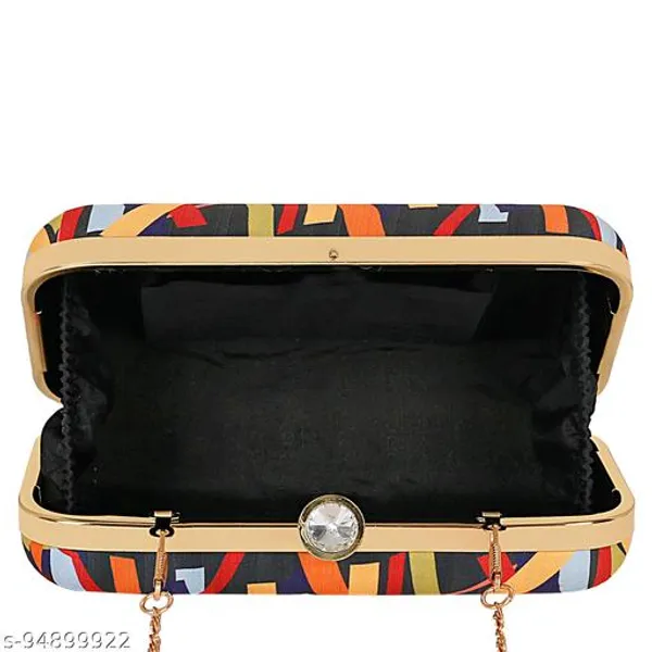 Multicolor_Synthetic_-Polyester_Clutch_For_Women