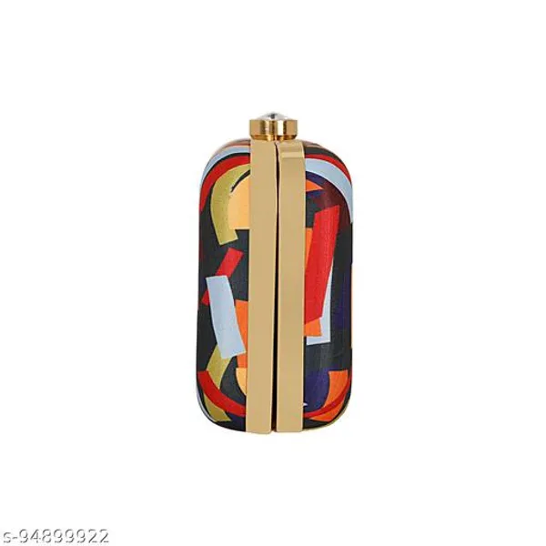 Multicolor_Synthetic_-Polyester_Clutch_For_Women