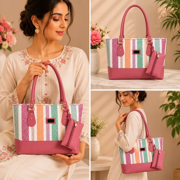 Casual_Polyurethane_Handbag_For_Women