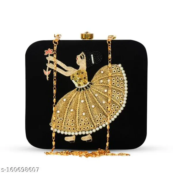 Black_Velvet_Clutch_For_Women