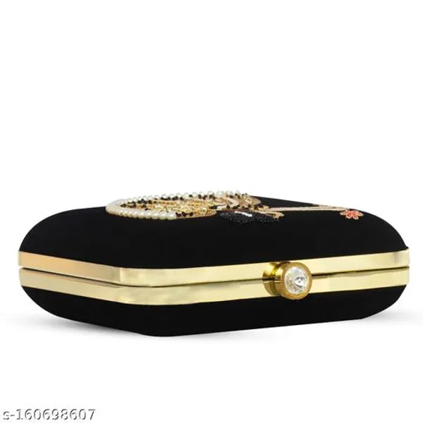 Black_Velvet_Clutch_For_Women