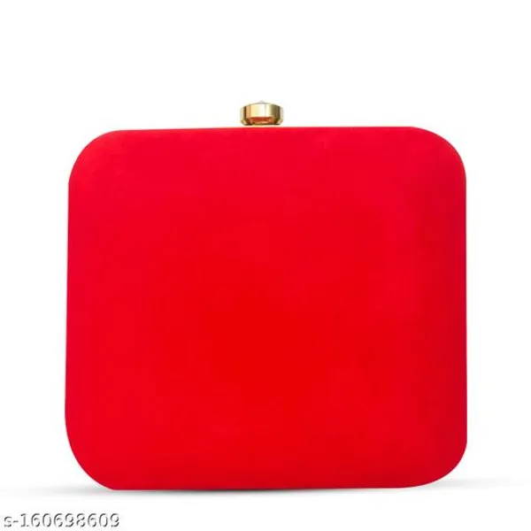 Red_Synthetic_-Polyester_Clutch_For_Women