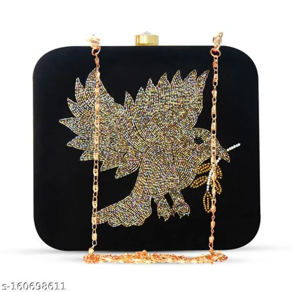 Black_Velvet_Clutch_For_Women