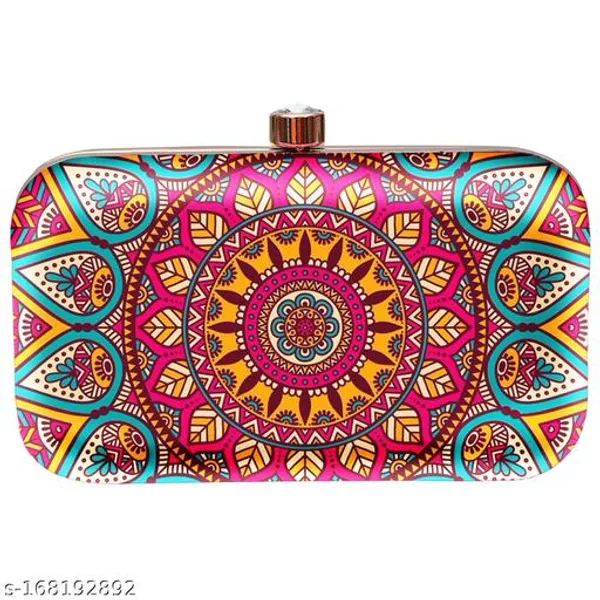Multicolor_Polyurethane_Hand_Purse_For_Women