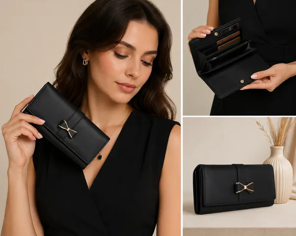 Black_Polyurethane_Clutch_For_Women