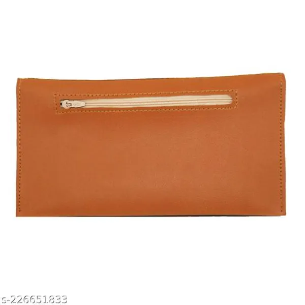 Orange_Polyurethane_Clutch_For_Women
