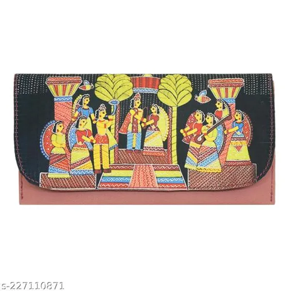 Pink_Polyurethane_Clutch_For_Women