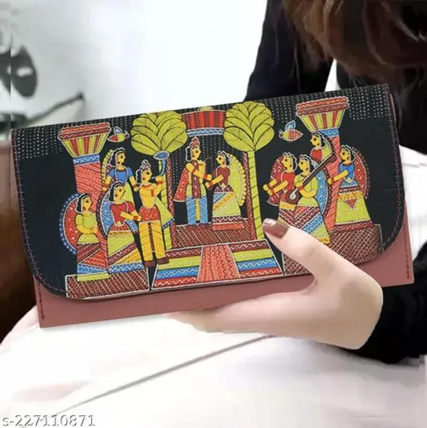 Pink_Polyurethane_Clutch_For_Women