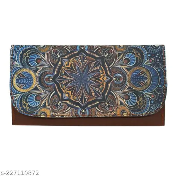 Brown_Polyurethane_Clutch_For_Women