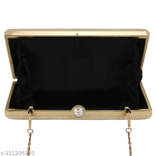 Yellow_Velvet_Clutch_For_Women