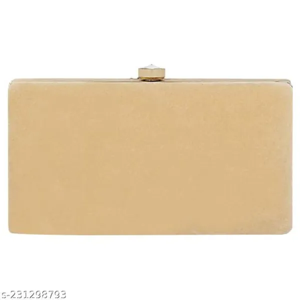Blue_Polyurethane_Clutch_For_Women