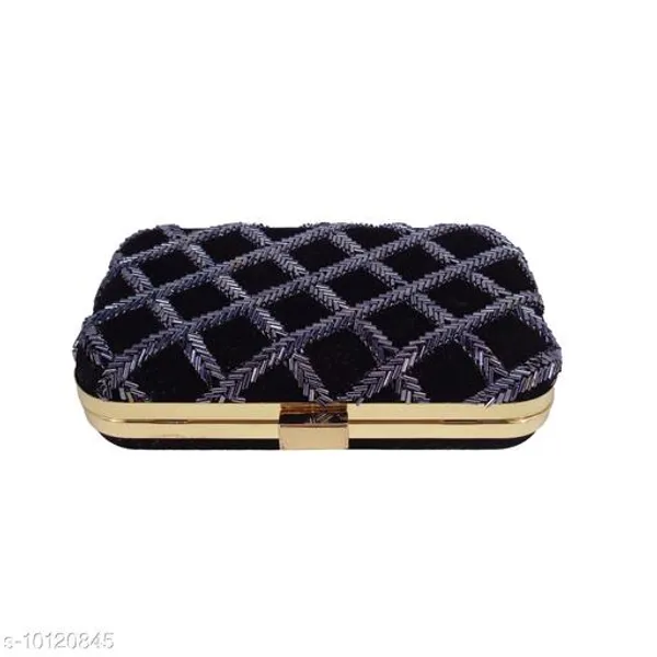 Black_Polyurethane_Clutch_For_Women