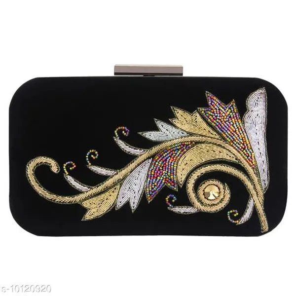 Black_Velvet_Clutch_For_Women