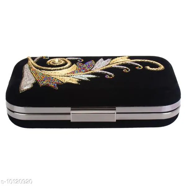 Black_Velvet_Clutch_For_Women
