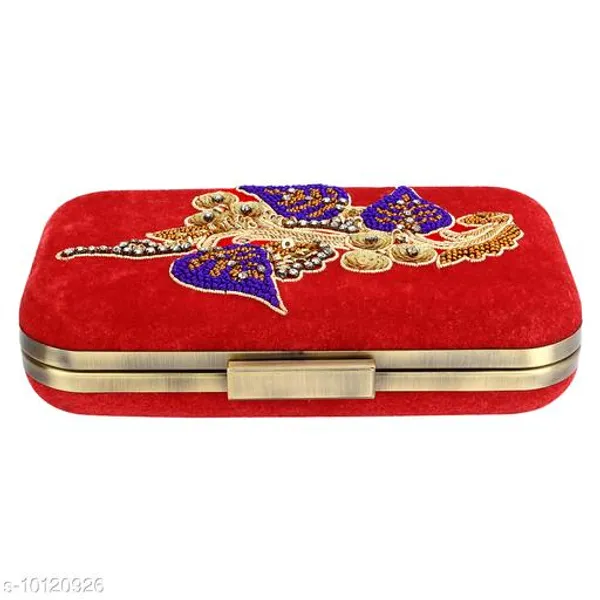 Red_Velvet_Clutch_For_Women